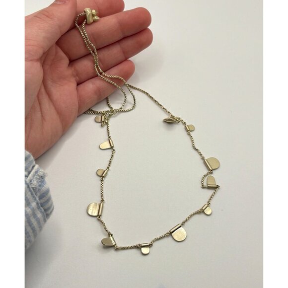 Kendra Scott Gold Satellite Station Necklace - Picture 5 of 5